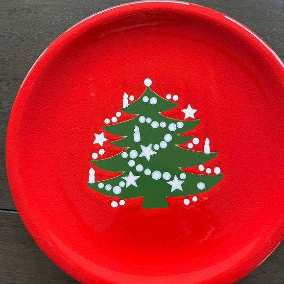 Waechtersbach Christmas Tree Dinner Plates